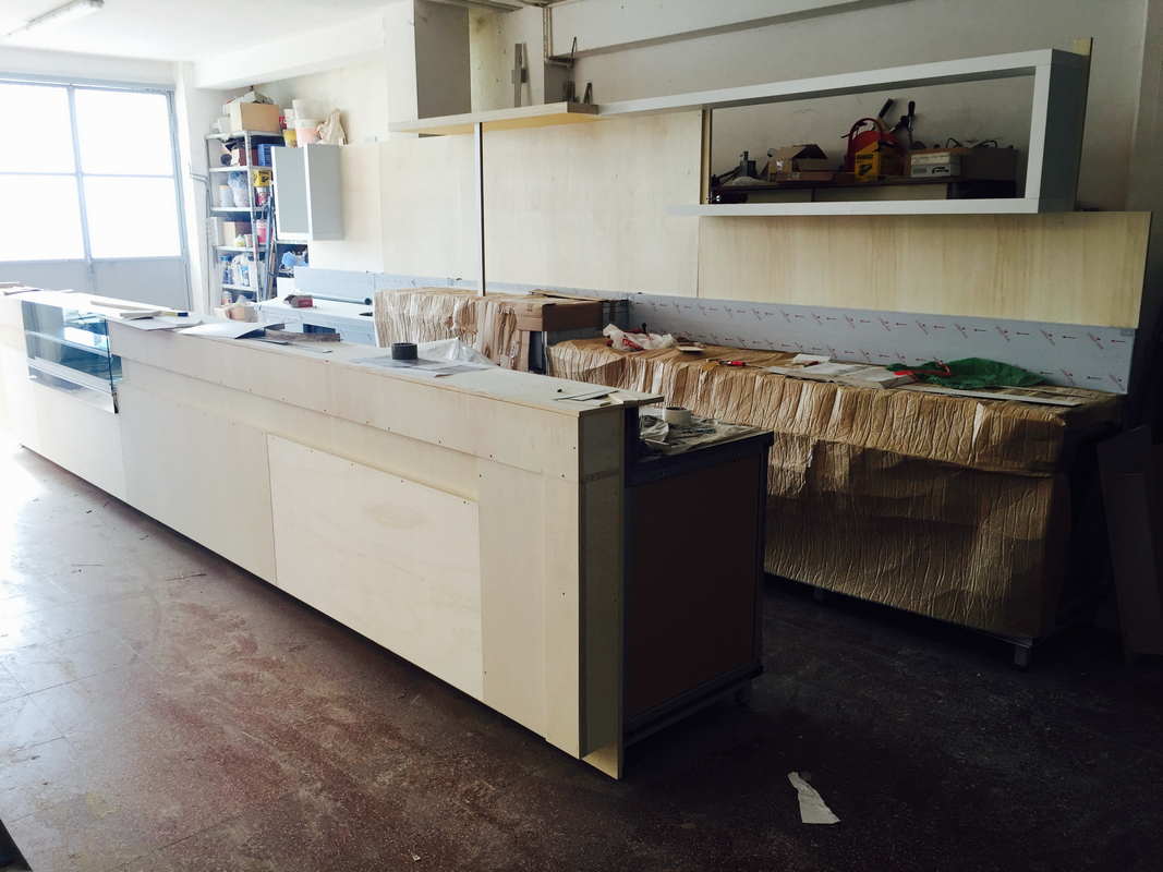 progettazione piani di lavoro e arredamento per bar e ristoranti a Roma