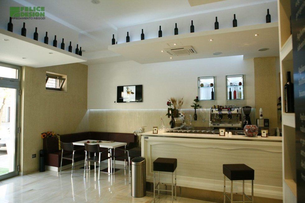 progettazione arredamento per bar e ristoranti a Roma