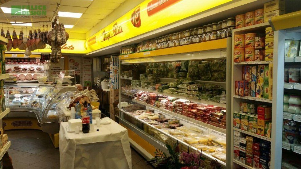 arredamento completo per alimentari