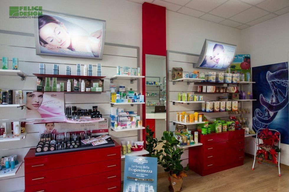arredamento personalizzato per centro estetico