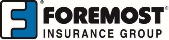 The foremost insurance group logo is blue and black