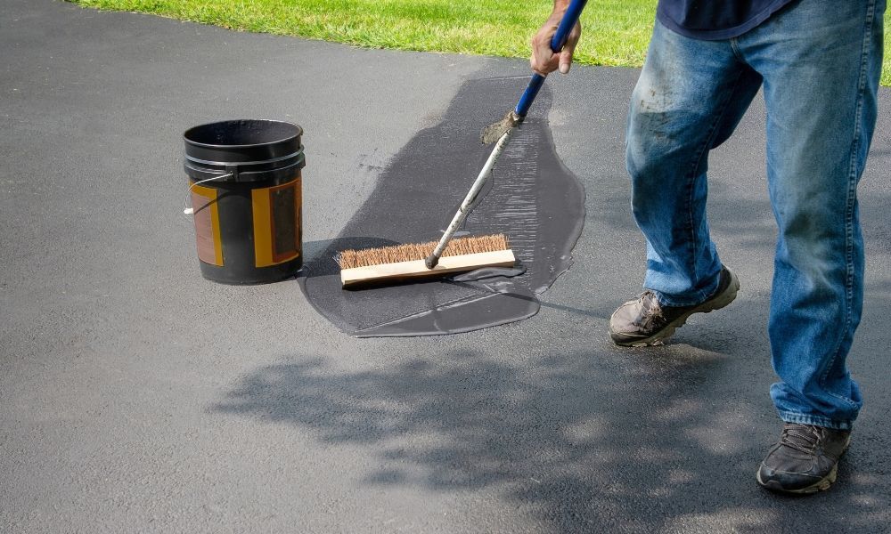 Applying Asphalt to a Driveway — Bear, DE — Smith Paving & Contracting, Inc.