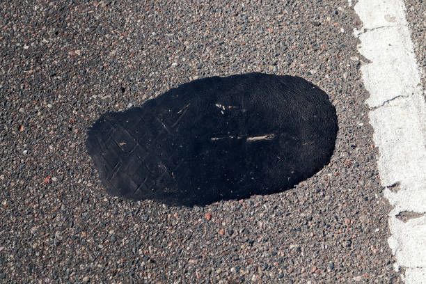 Large Black Oily Stain — Bear, DE — Smith Paving & Contracting, Inc.