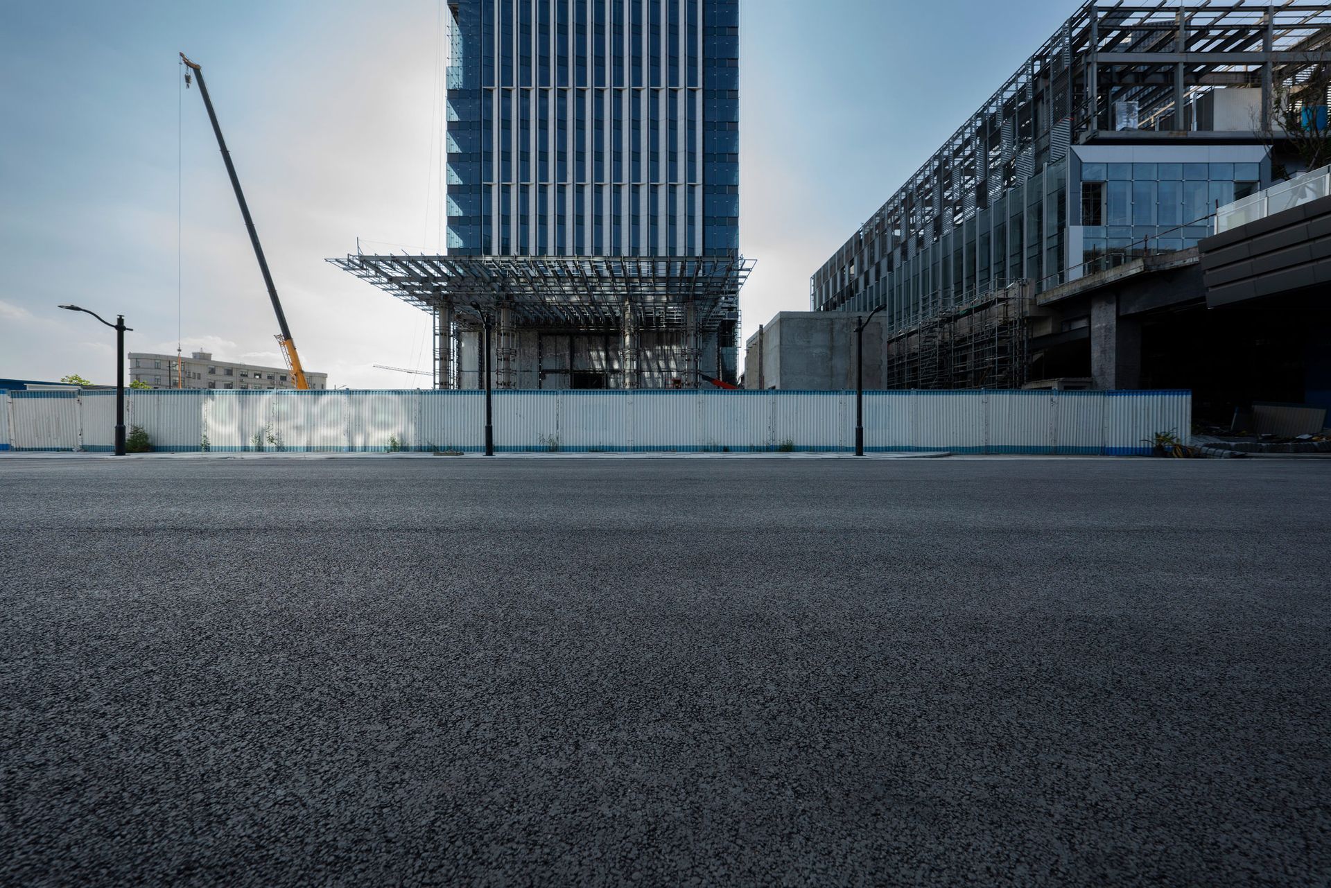 Large Empty Parking Lot — Bear, DE — Smith Paving & Contracting, Inc.