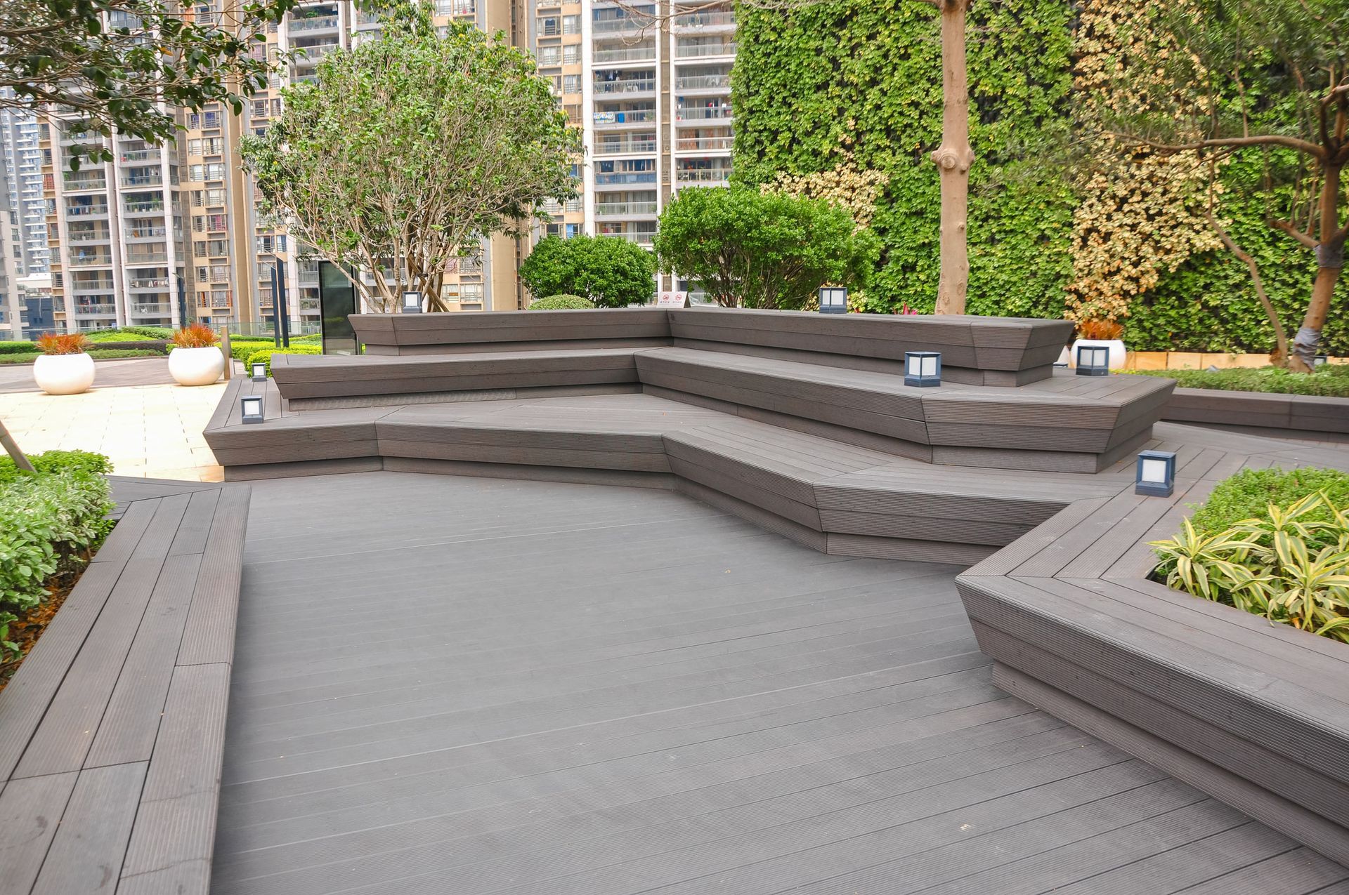 Footpath in Outdoor Public Garden — Bear, DE — Smith Paving & Contracting, Inc.