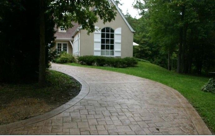 Driveway Leading to a House With a Large Window — Bear, DE — Smith Paving & Contracting, Inc.
