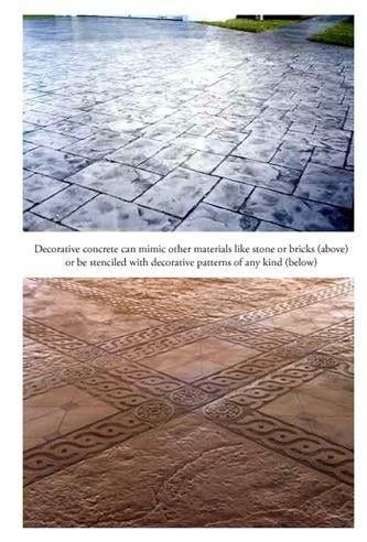 Picture of a Concrete Driveway With a Pattern — Bear, DE — Smith Paving & Contracting, Inc.