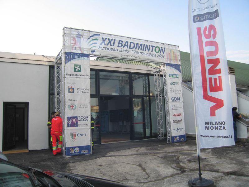 ingresso PalaBadminton Milano Engi.Co