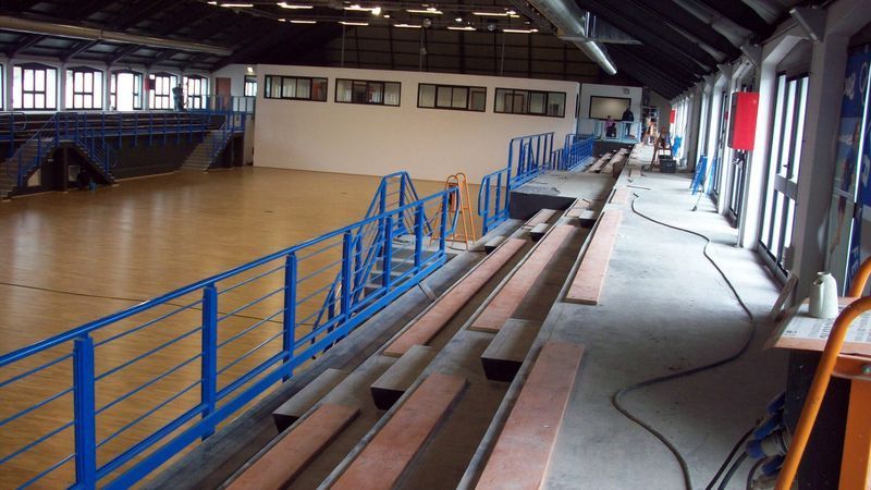 interno PalaBadminton Milano Engi.Co