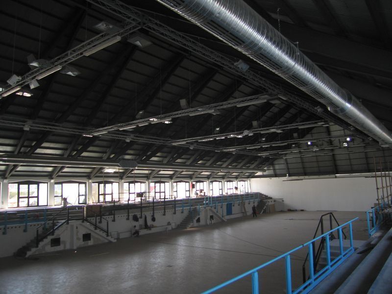 gradinate PalaBadminton Milano Engi.Co