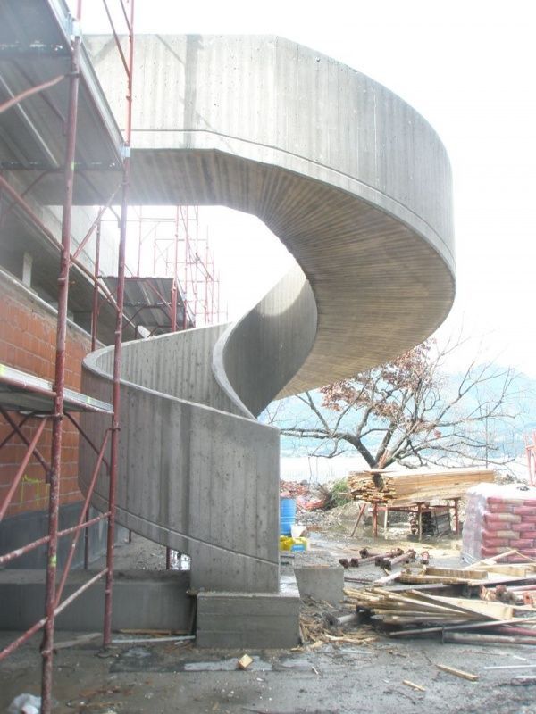 scala elicoidale Lido di Bellano Engi.Co.