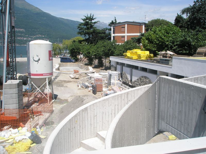 lavori scala Lido di Bellano Engi.Co.