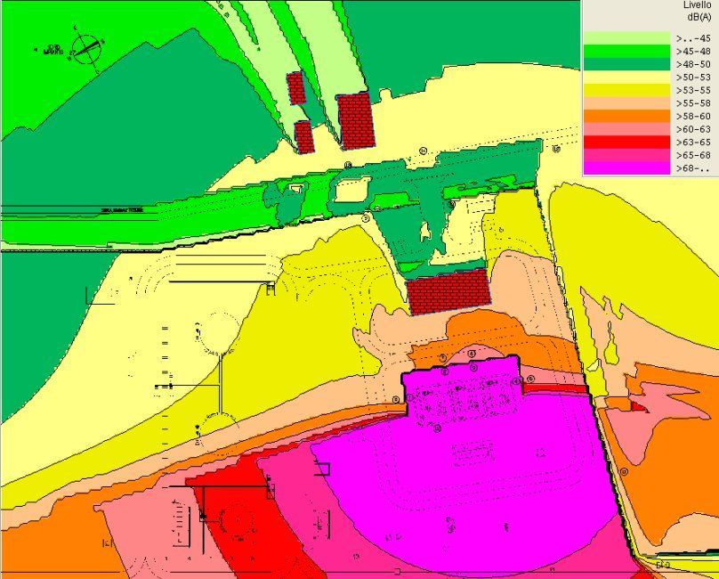 studio barriera rumore compressore Engi.Co Milano