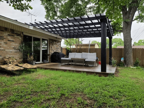 Pergola in Dallas Texas