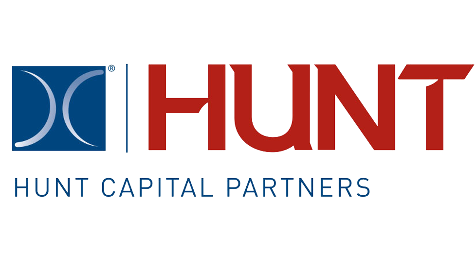Logo for Hunt Capital Partners, red 