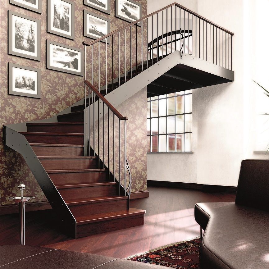 scala doppia struttura in ferro