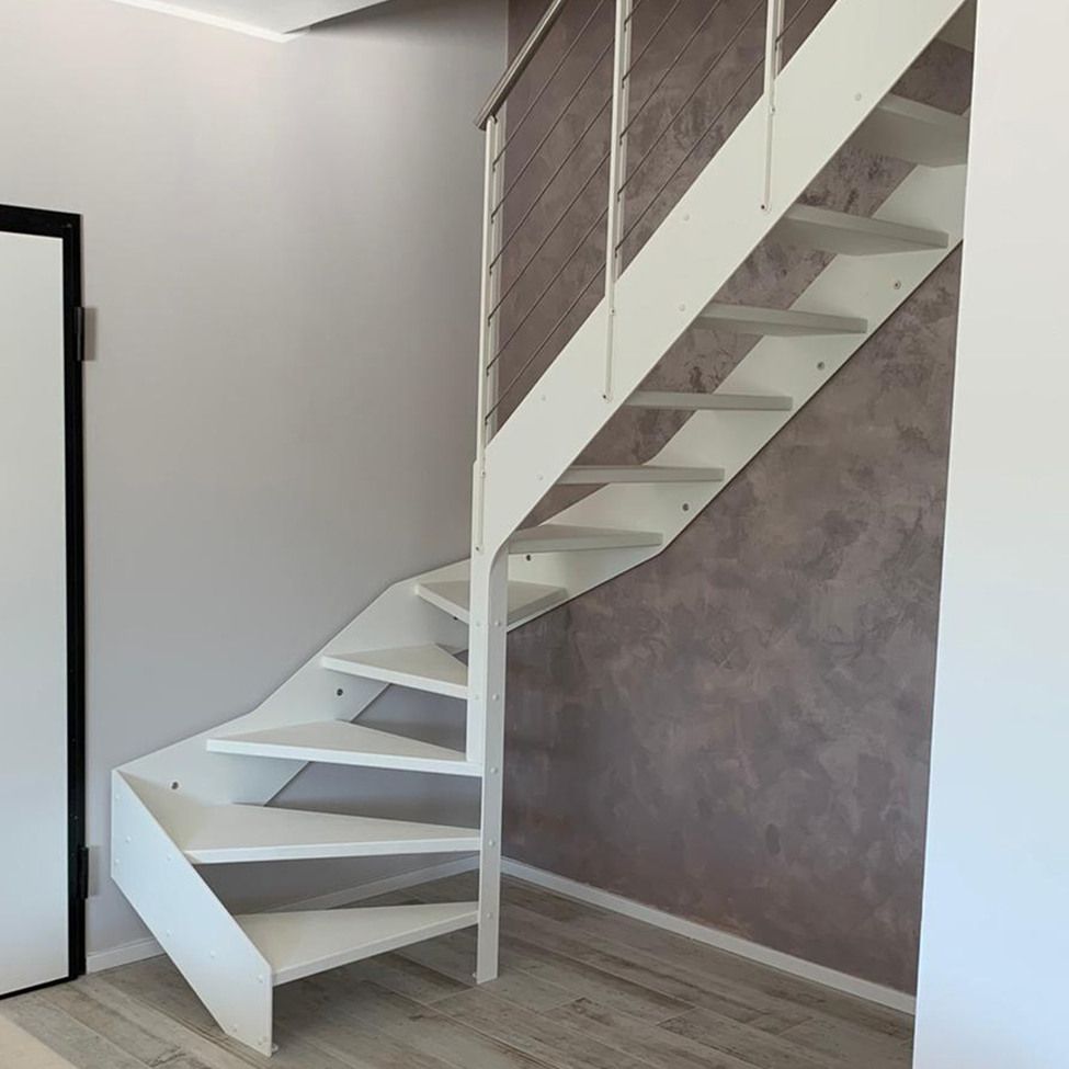 scala doppia struttura in ferro