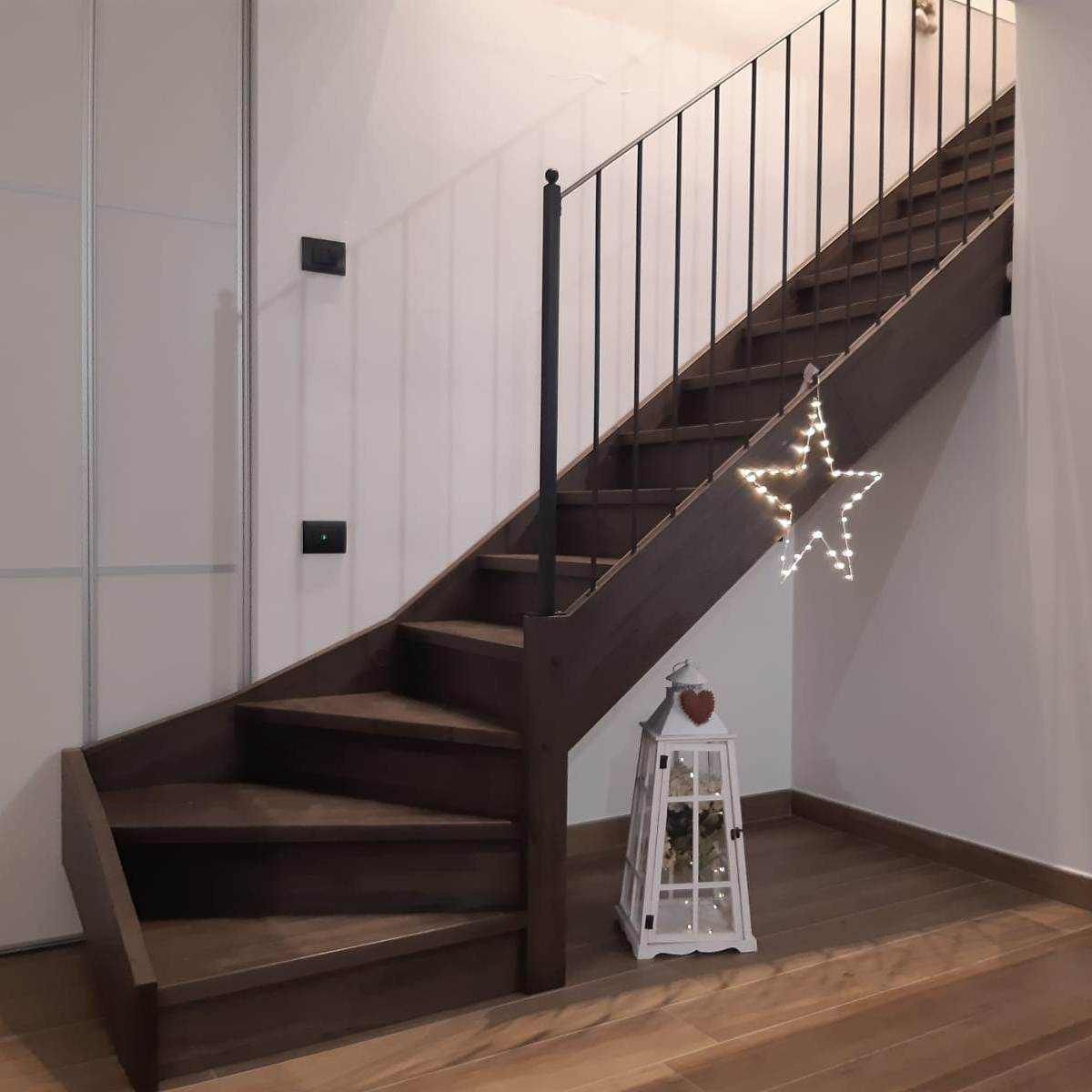 scala Doppia struttura in legno