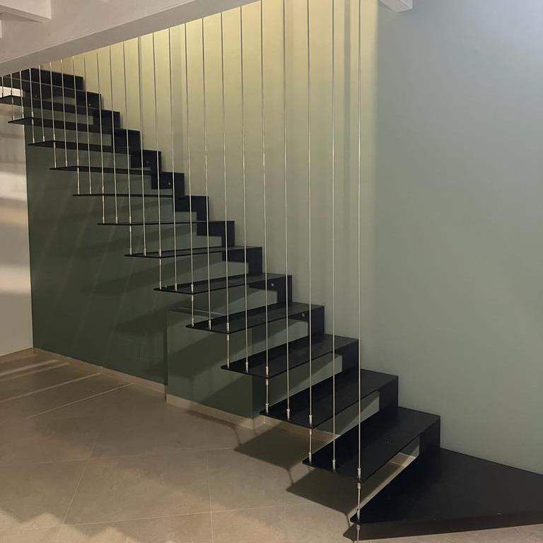 scala Singola struttura in ferro