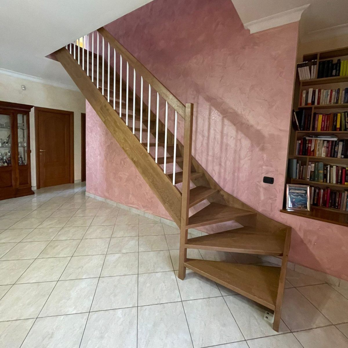 scala Doppia struttura in legno