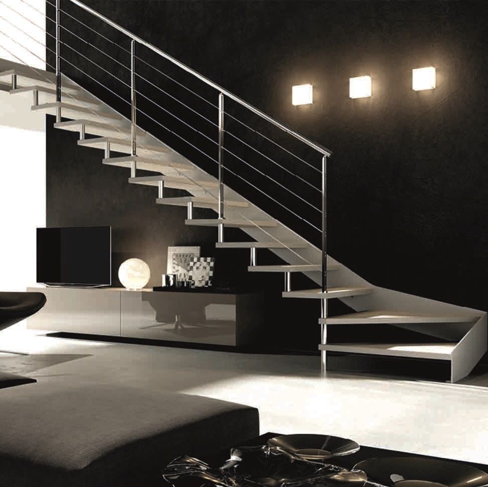 scala Singola struttura in legno