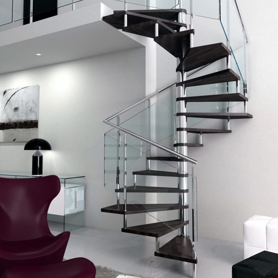 scala a chiocciola quadrata