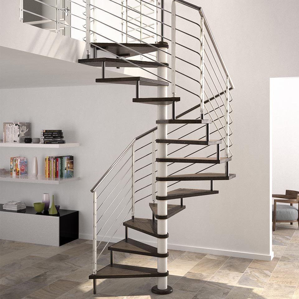 scala a chiocciola quadrata