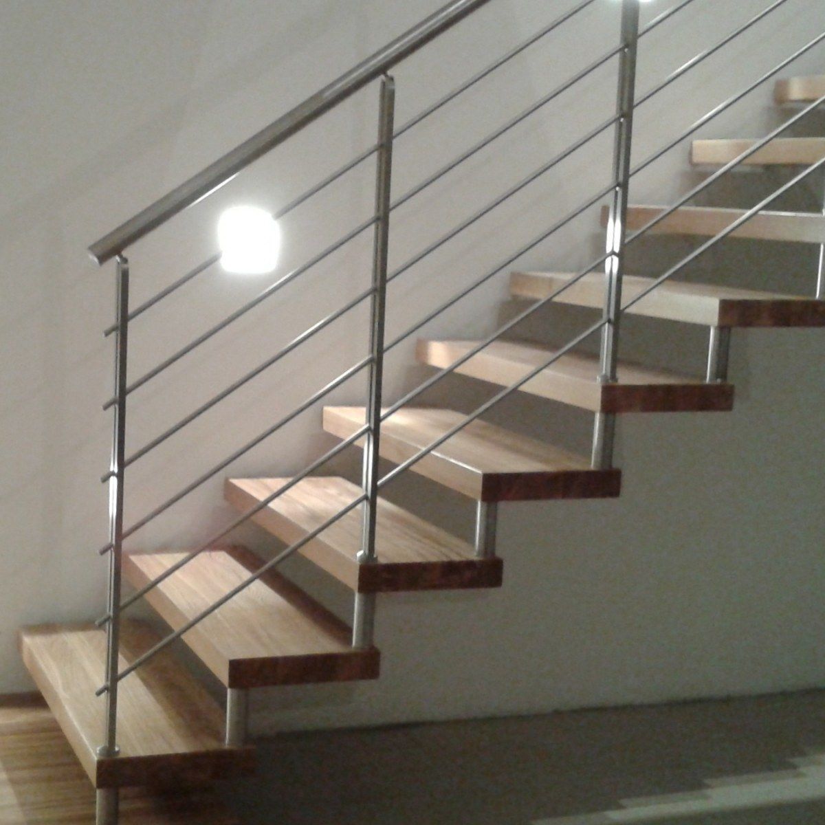 Ringhiere in acciaio per scale