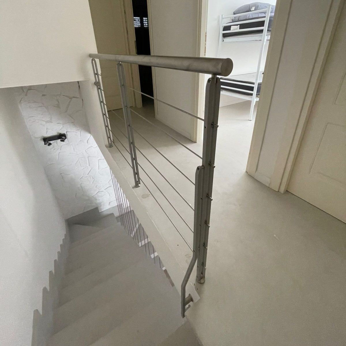 Ringhiere in acciaio per scale