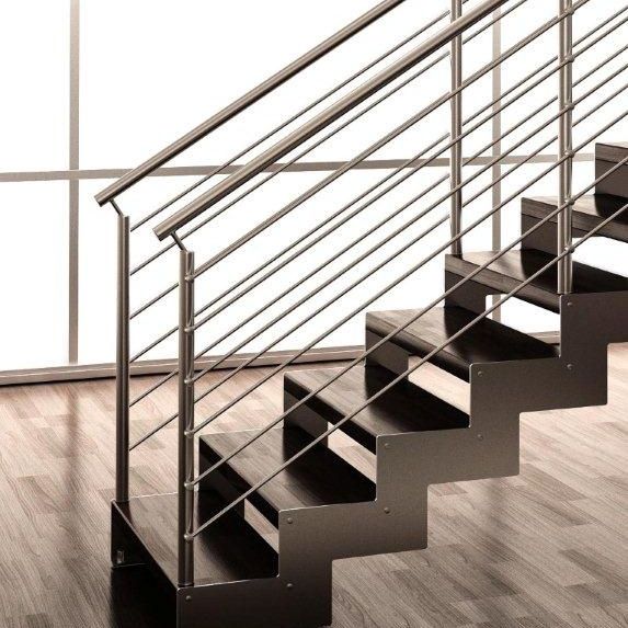 Ringhiere in acciaio per scale