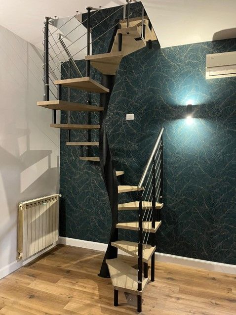 scala elicoidale melania quadra