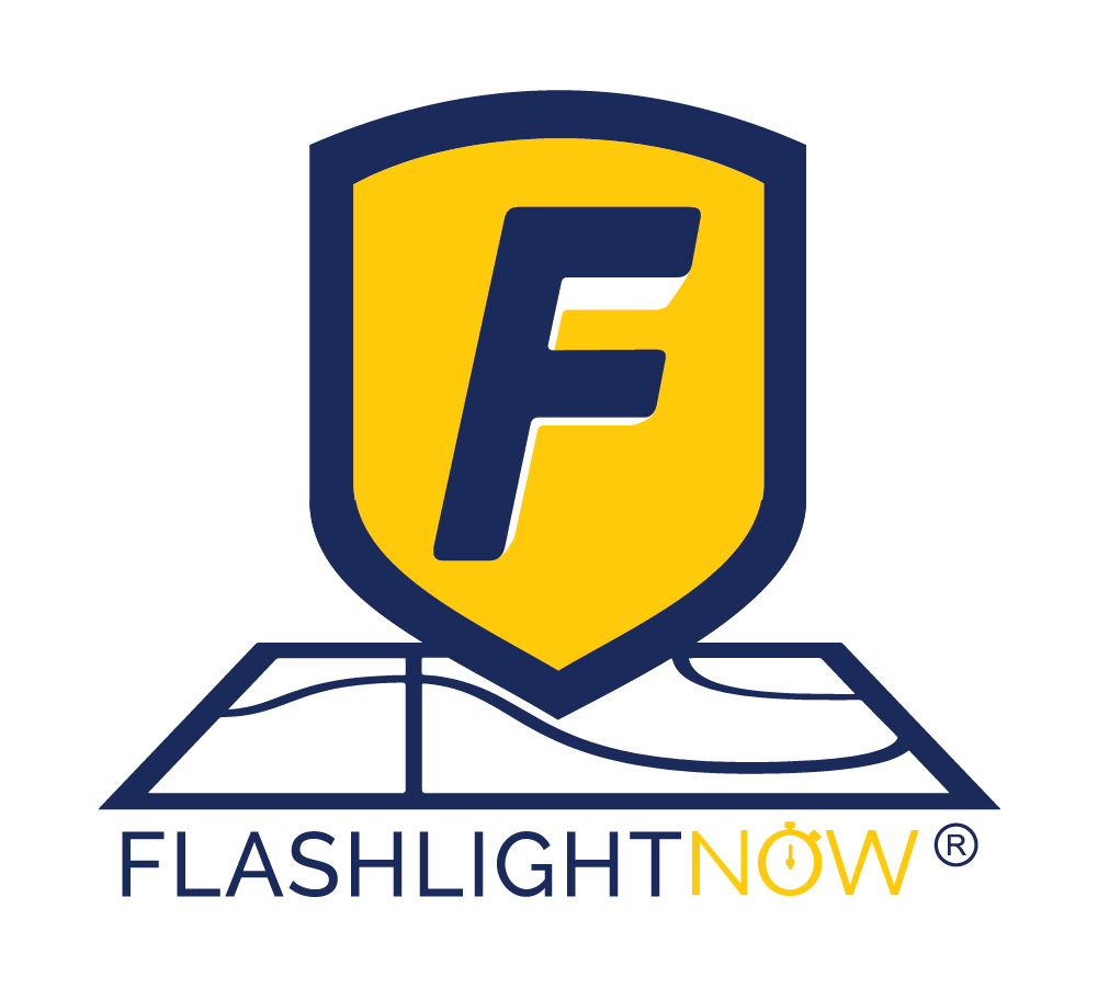 Security guard in a dark club, backs turned, with the word 