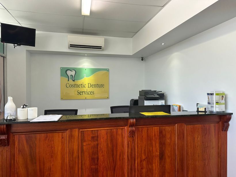 Cosmetic Denture Services Front Desk — Denture in Mackay, QLD