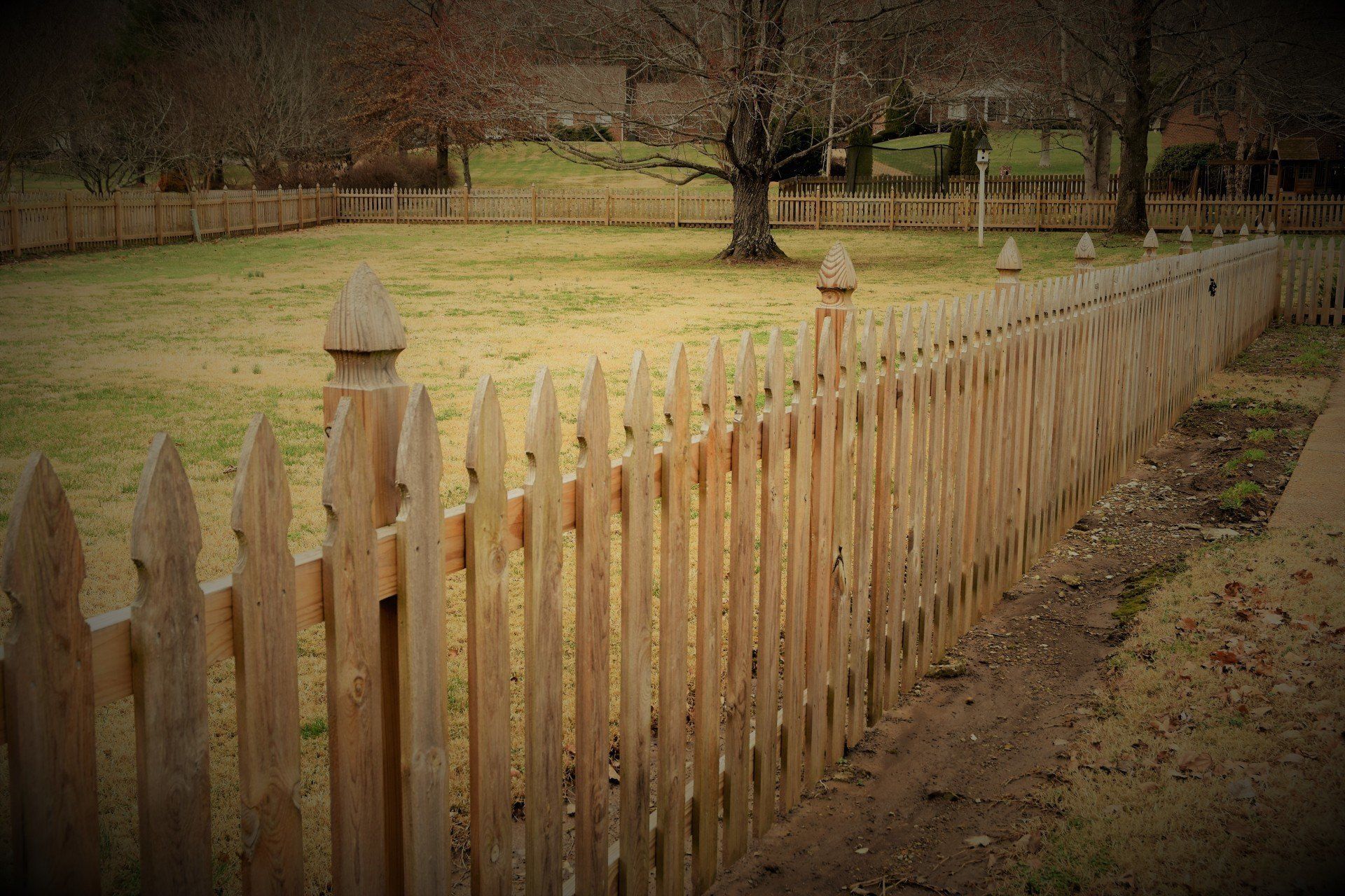 wood fence Nashville