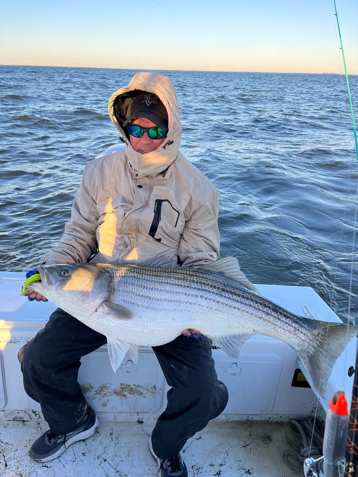 A man is holding a large fish in his hands on a boat.