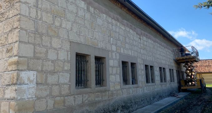 impermeabilización de fachada antigua en venta de baños, Palencia