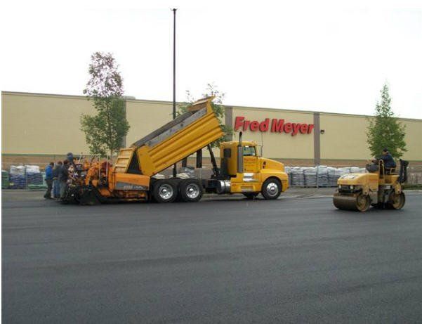 Fred Mayer Parking — Anchorage, AK — Ron Webb Paving Inc.