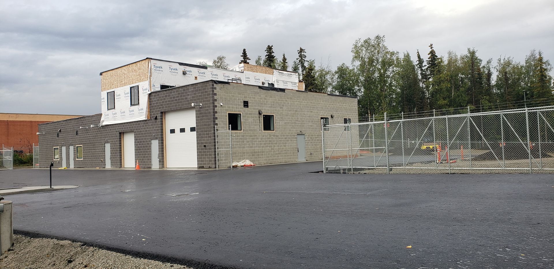Parking Lot Mall — Anchorage, AK — Ron Webb Paving Inc.