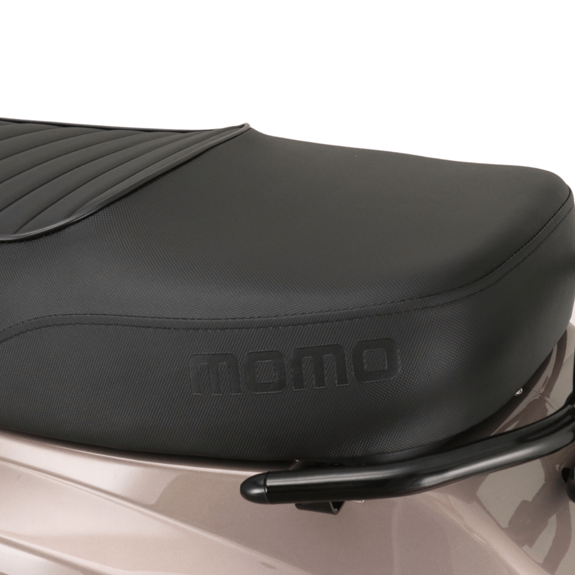 Zwarte scooterzadel met