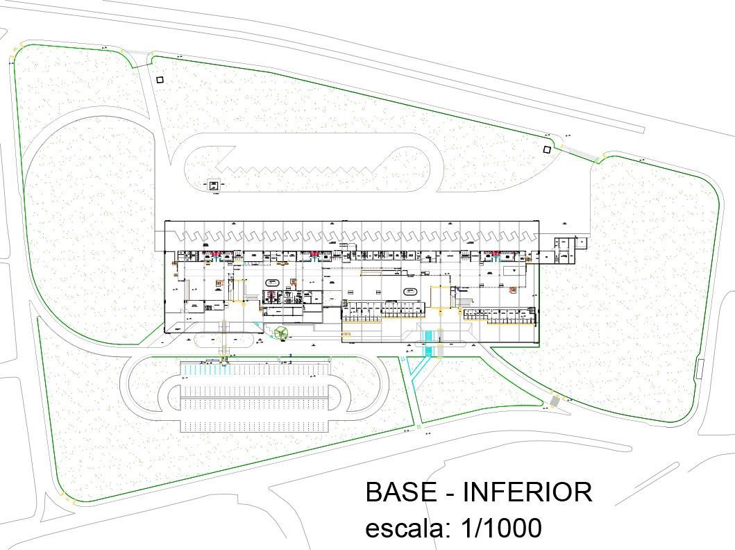 Planta do terminal de João Pessoa