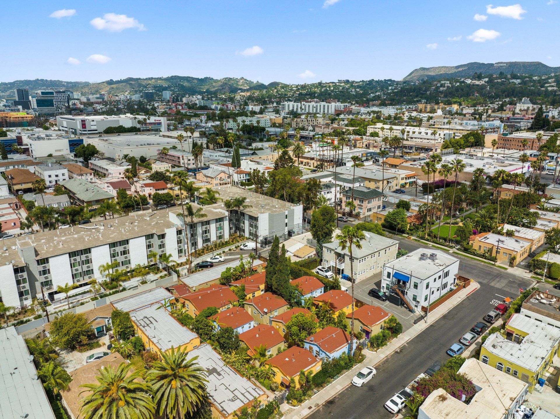 Harvard Court Aerial Image