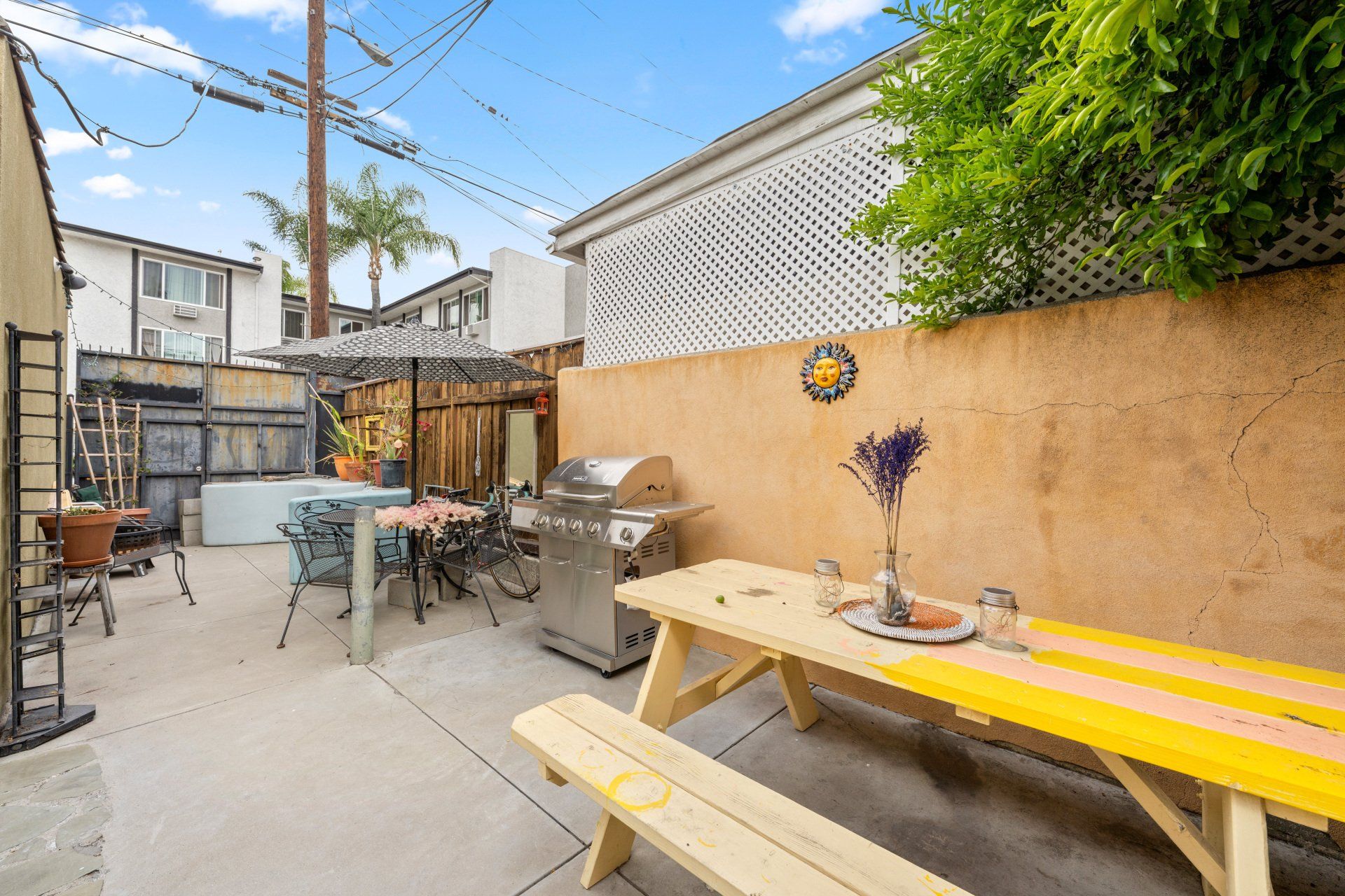Picnic Table Outside Space