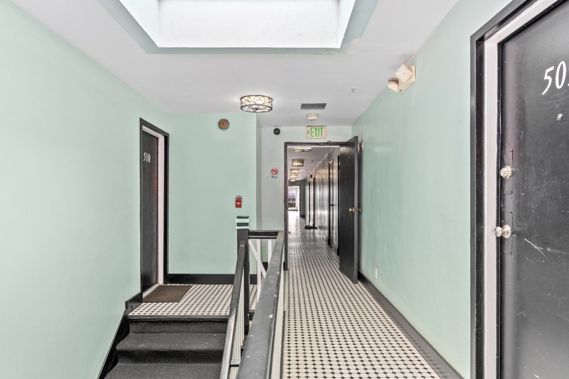 1609 N Normandie Ave Apartments Hallway