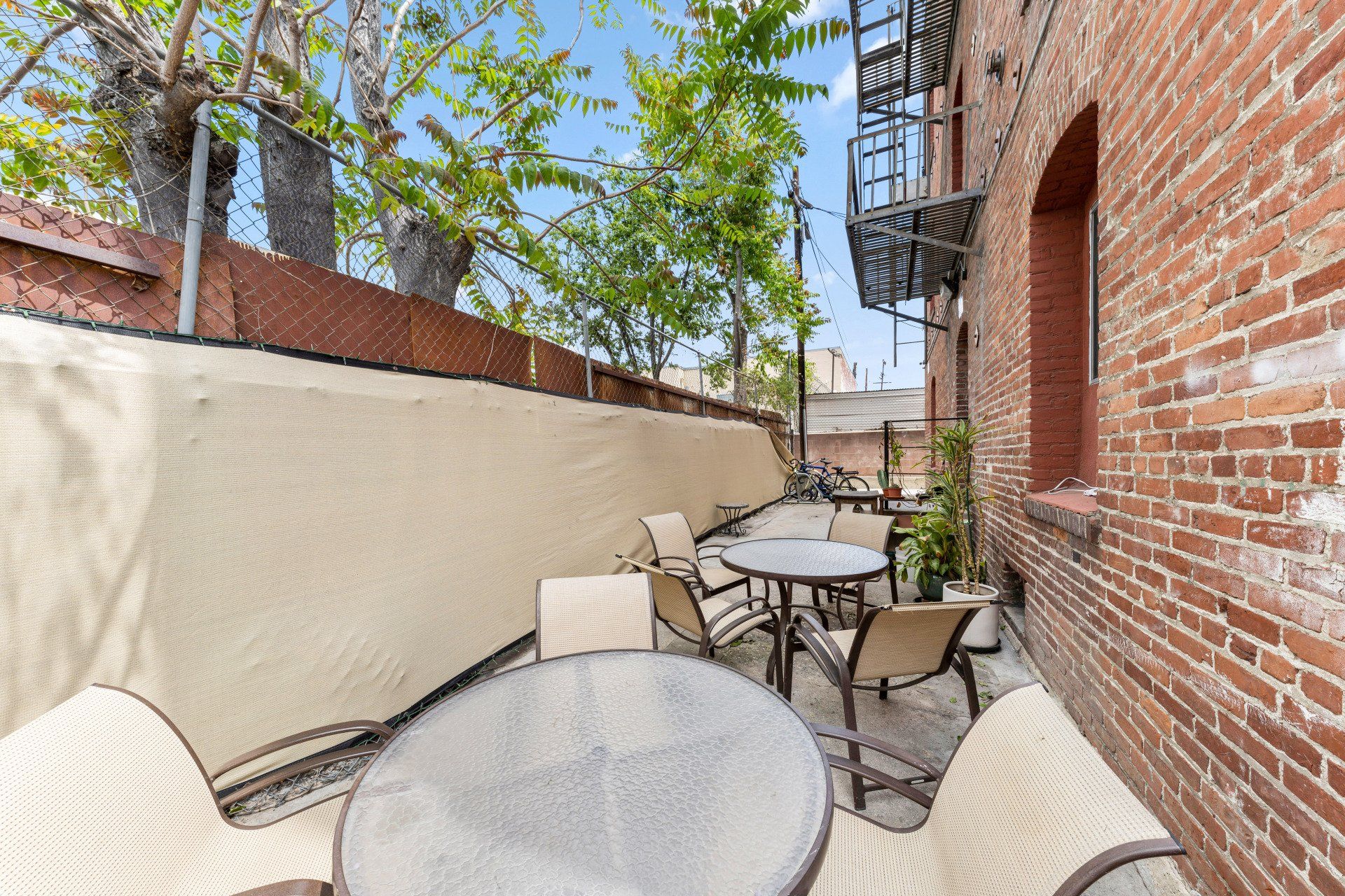 Francis Ave Apartment Outdoor Patio