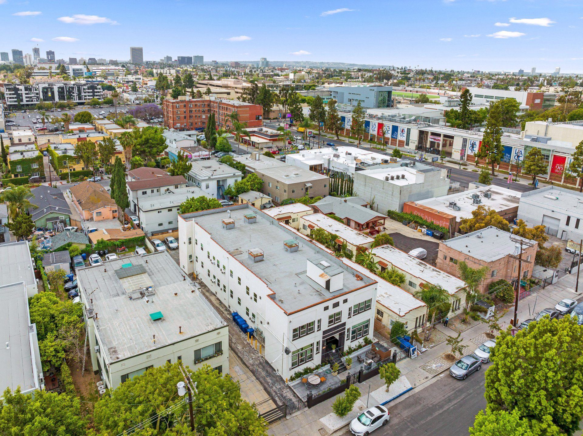 4440 Burns Ave LA Aerial Image