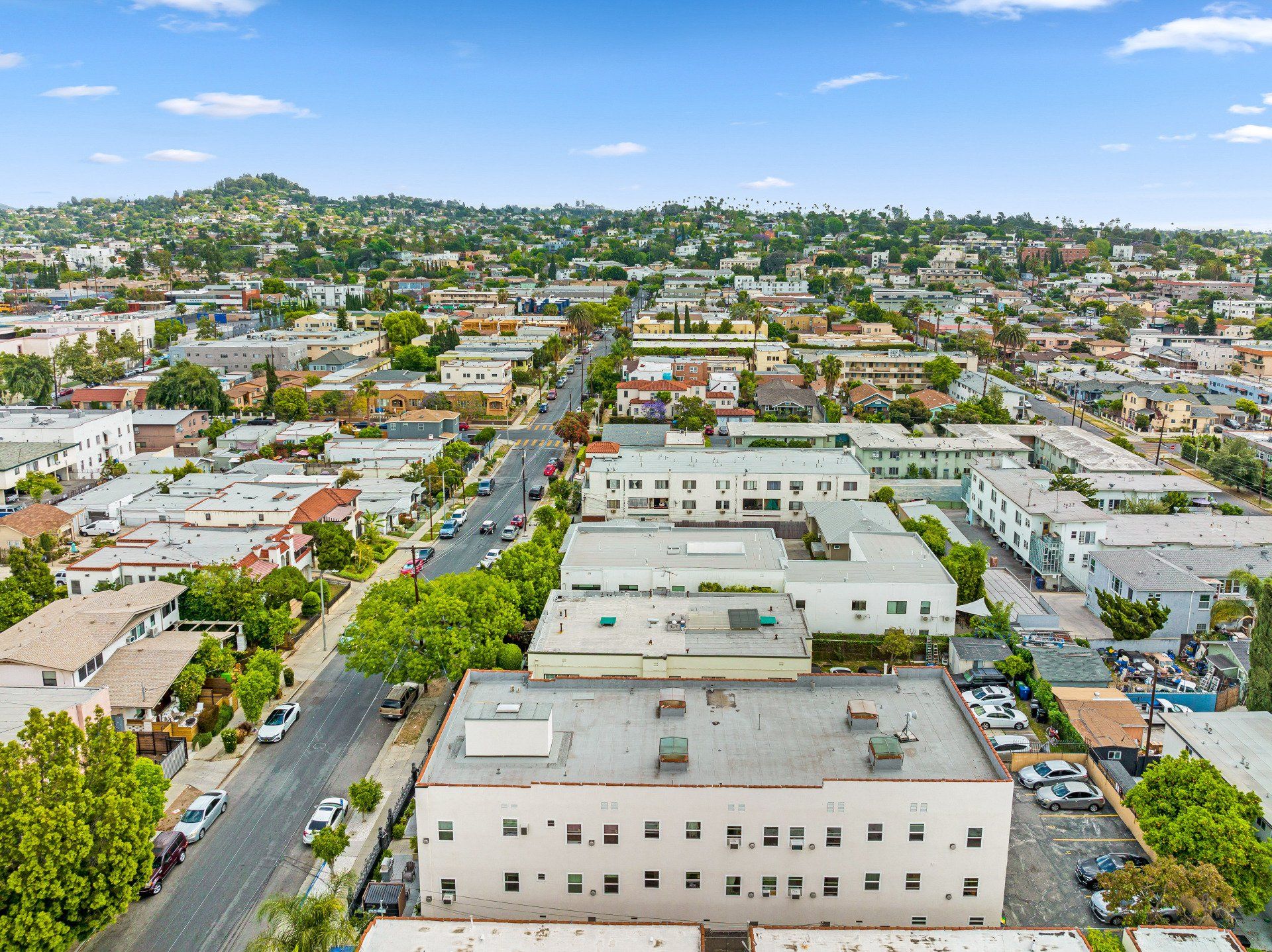 Los Angeles Neighborhood Aerial Photo