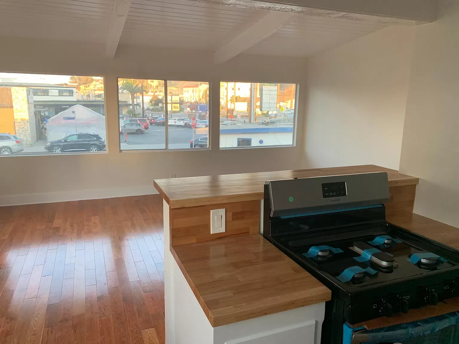 Culver Place Apartments Living Room with Big Windows