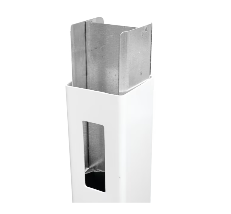 Aluminum Post Stiffener - Mid Atlantic Fence Supply