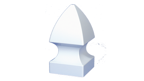 Vinyl Fence Gothic Post Cap - Mid Atlantic Fence Supply