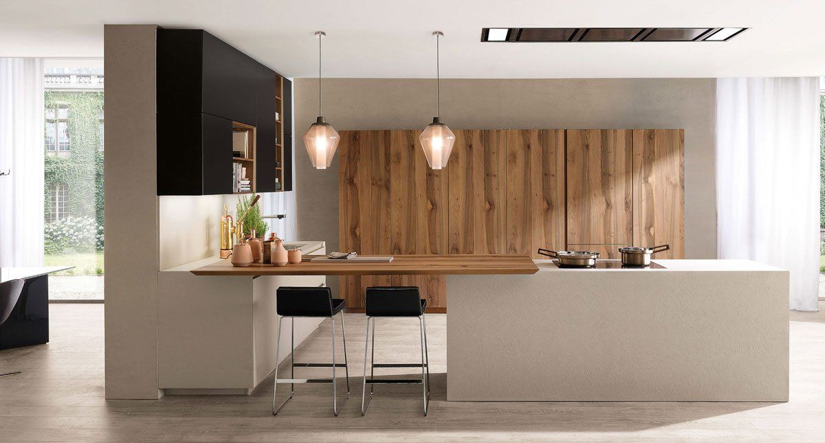 cucina moderna in legno